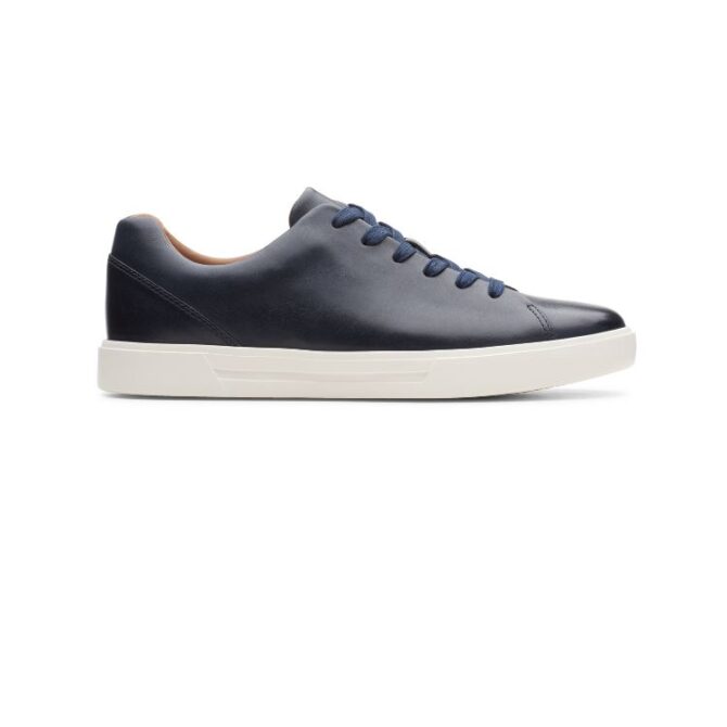 Un Costa Lace Navy Leather