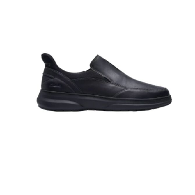 Mullan Step Black Leather