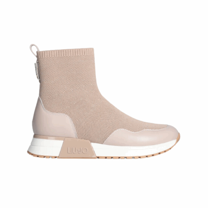 JOHANNA 03 - MID SNEAKER LUREX/SPREADING BLACK