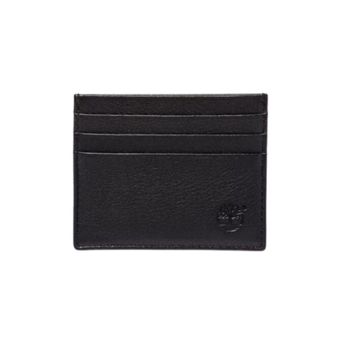 Kennebunk Leather Credit Card Holder for Men in Black