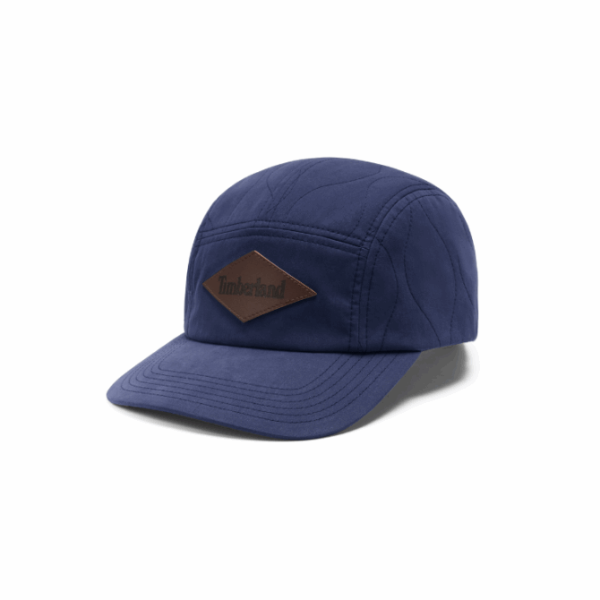 Overstitch Baseball Cap in Dark Blue