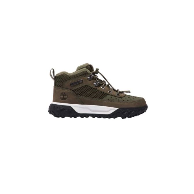 GREENSTRIDE MOTION 6 MID LACE UP SNEAKER LEAF GREEN