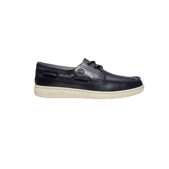 Portofino Pier Boat Shoe for Men in Dark Blue